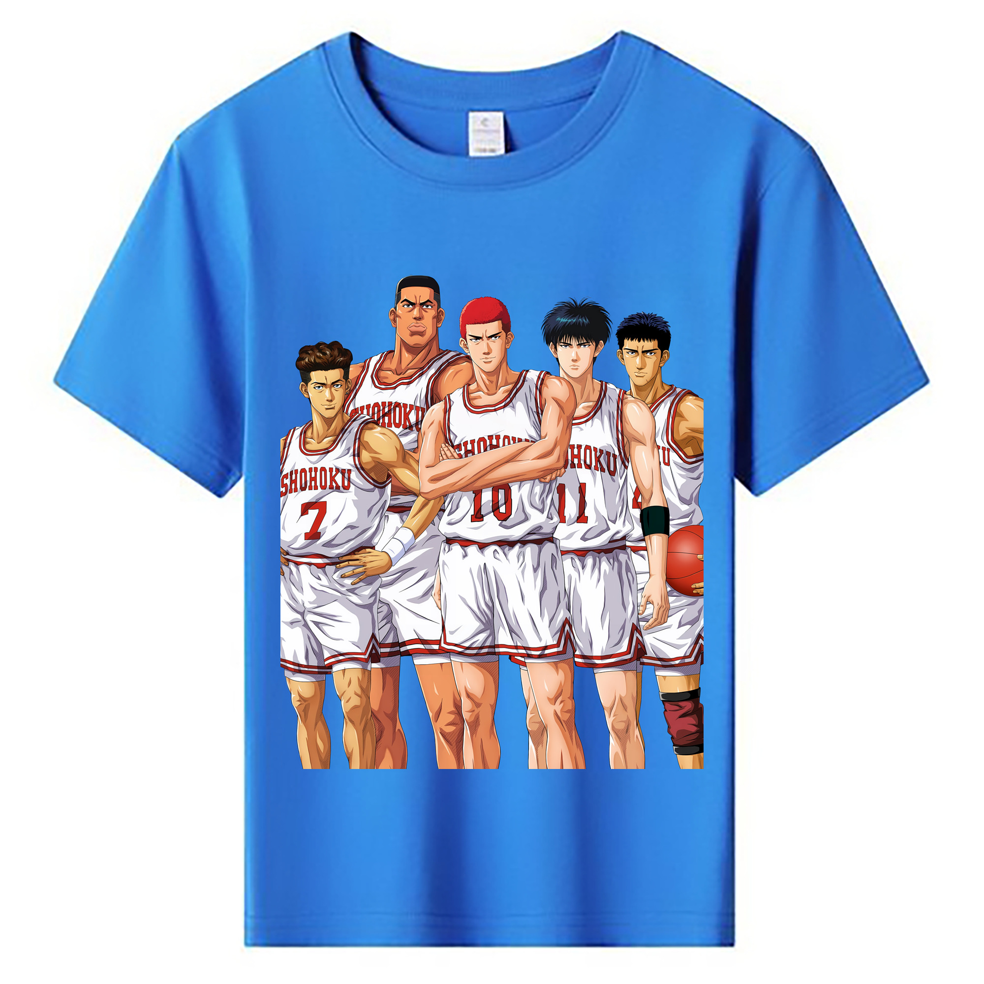 （画像用） SLAM DUNK／スラムダンク 綿100％キッズTシャツ（フロントプリント）